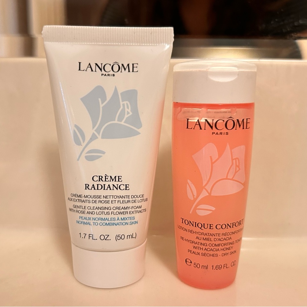 Lancome tonique radiance & creme radiance